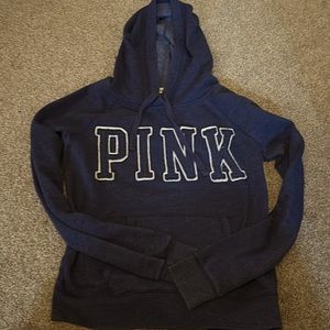 VS PINK Blue hoodie